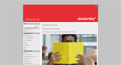 Desktop Screenshot of akademika.designguide.no
